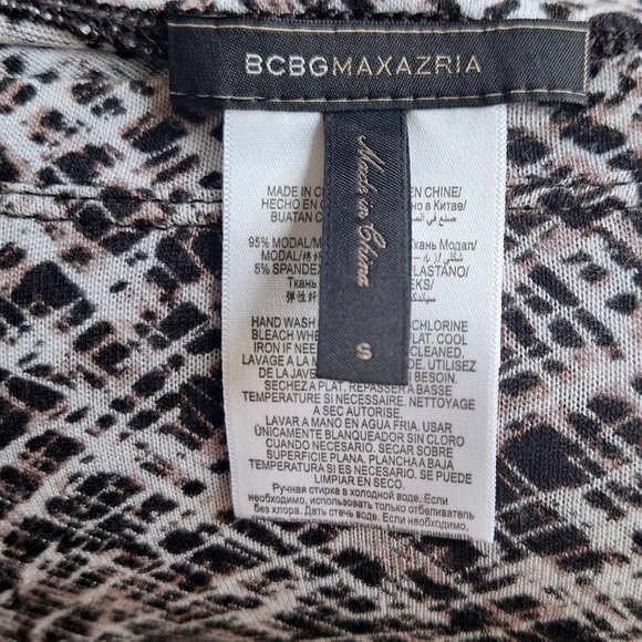 BCBG MAXAZRIA Long Sleeve Top Size Small - Picture 6 of 6